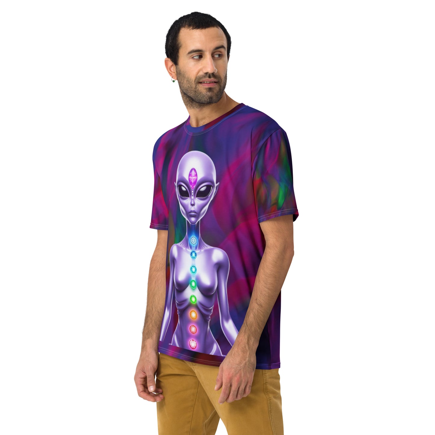 Trippy Chakra Alien Tee