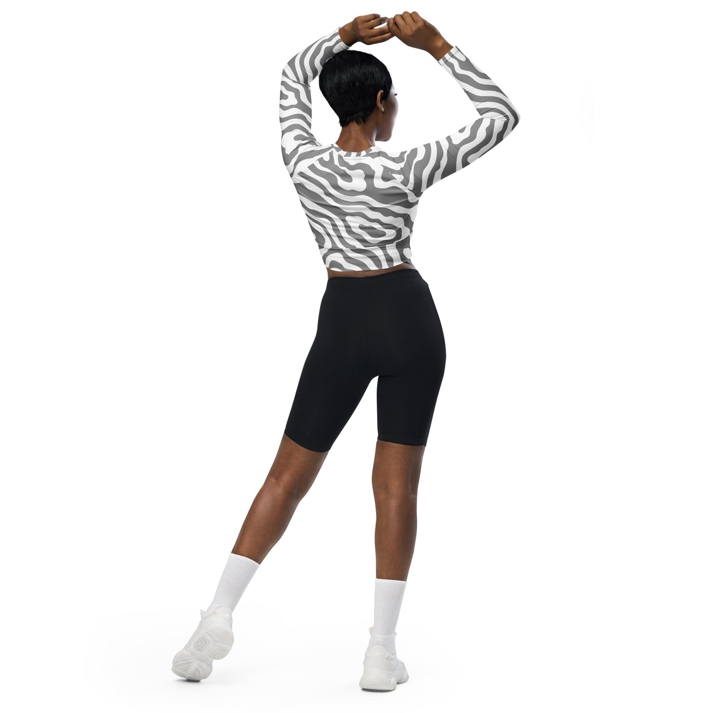 PRANA Recycled long-sleeve crop top