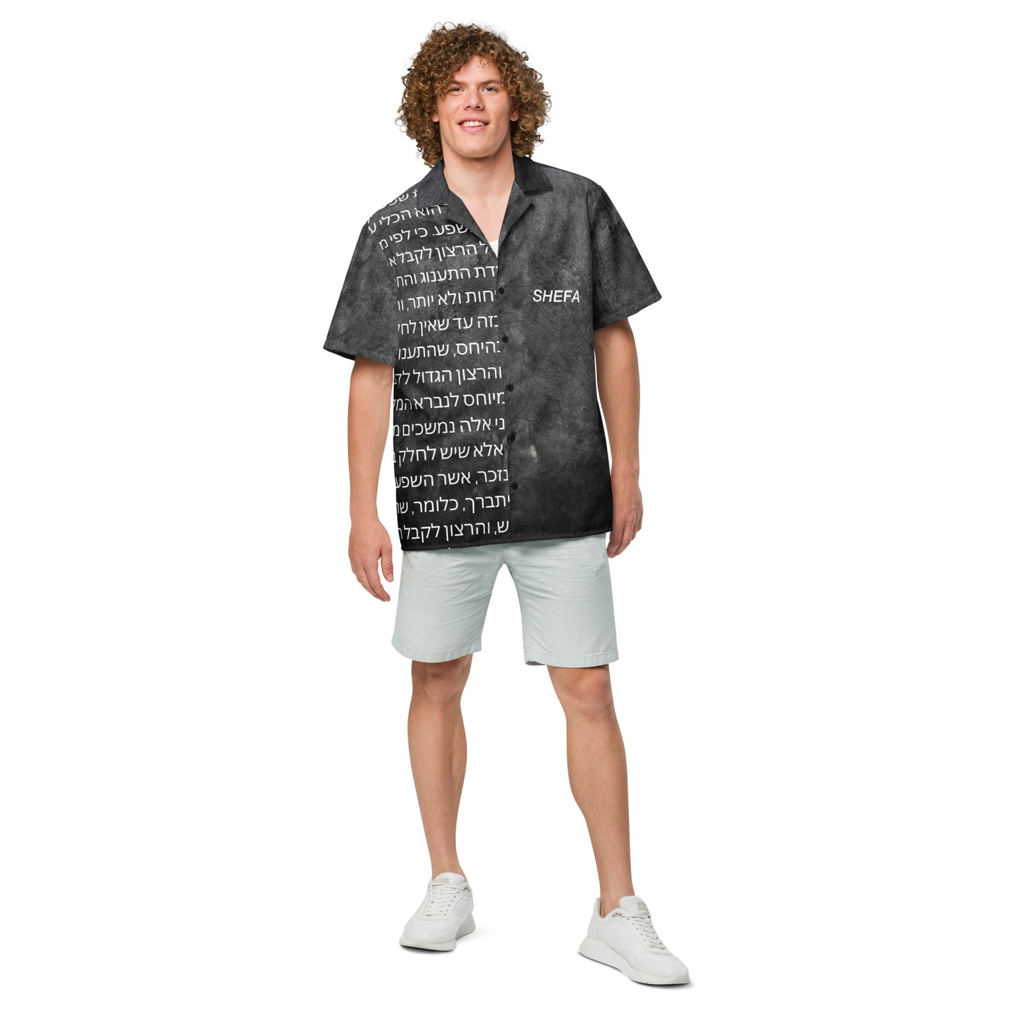 SHEFA EXCLUSIVE Unisex button shirt