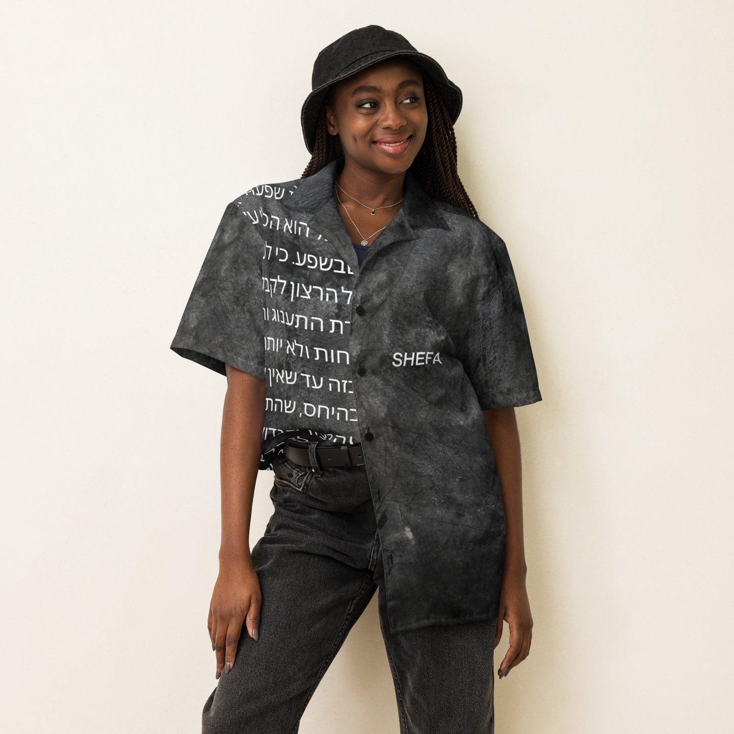 SHEFA EXCLUSIVE Unisex button shirt