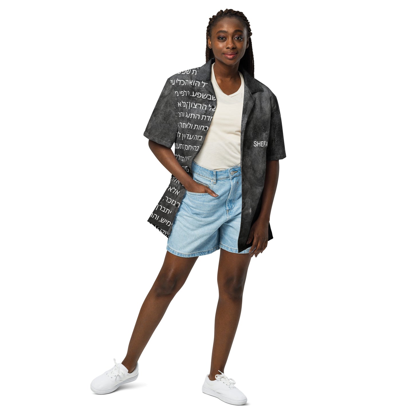 SHEFA EXCLUSIVE Unisex button shirt