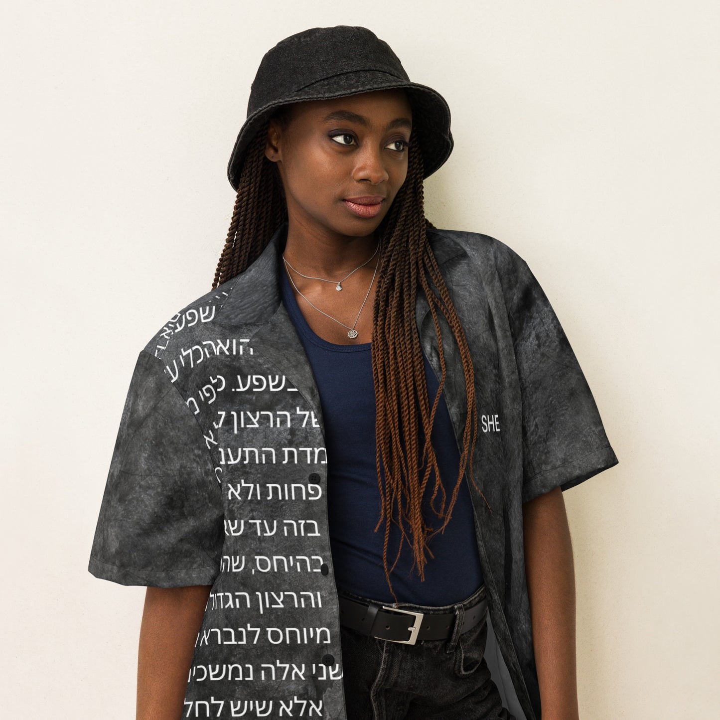 SHEFA EXCLUSIVE Unisex button shirt