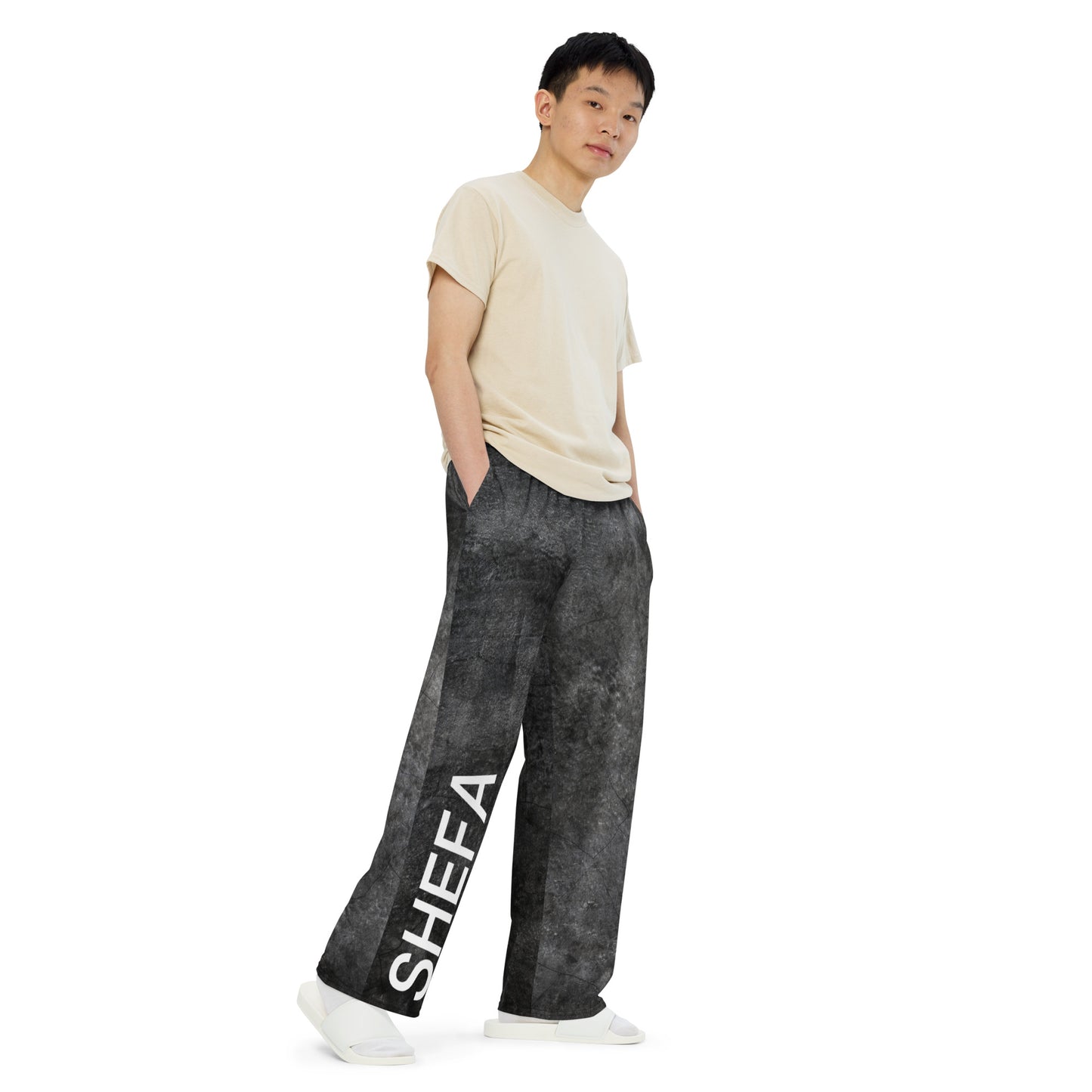 SHEFA EXCLUSIVE unisex wide-leg pants