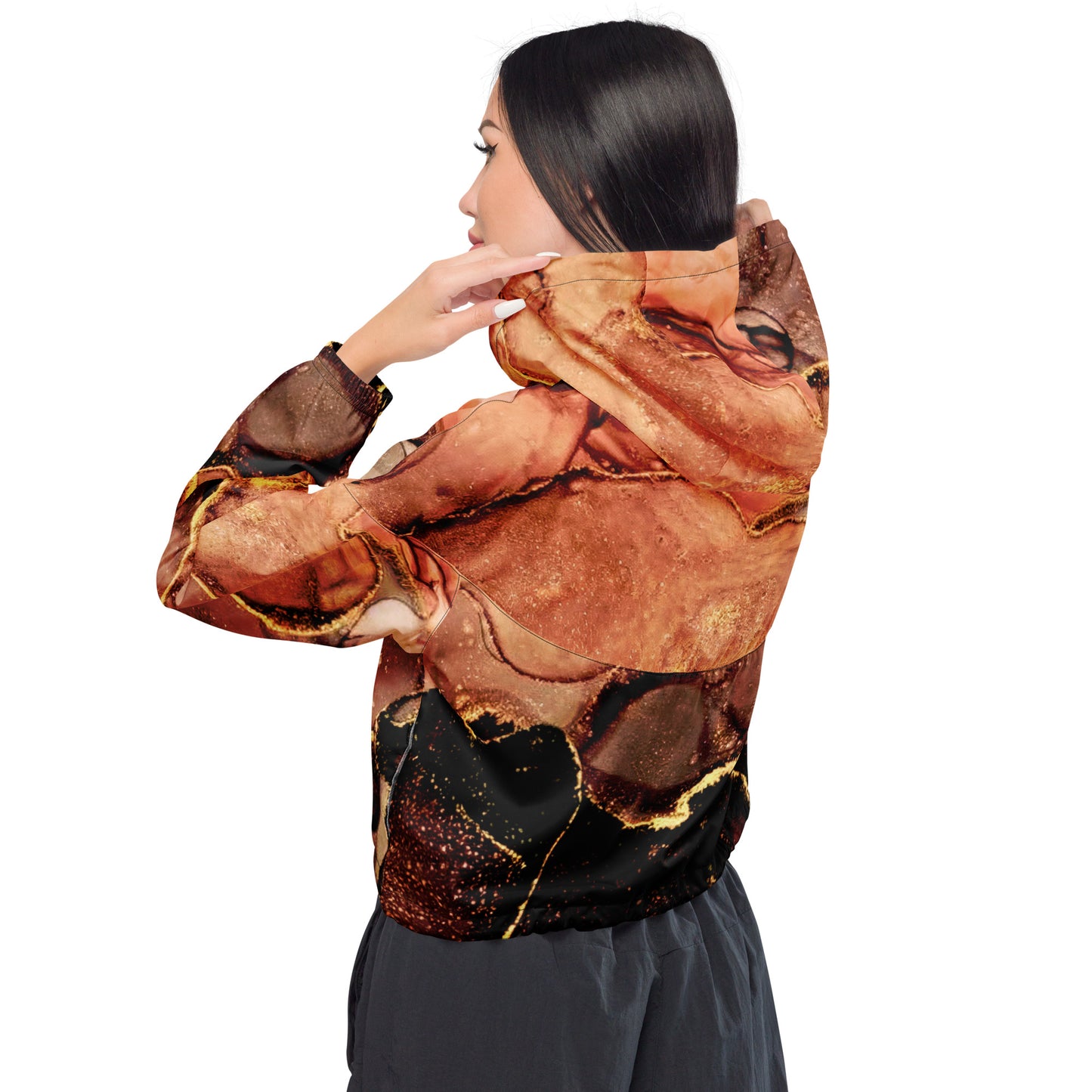 ROZE Women’s cropped windbreaker