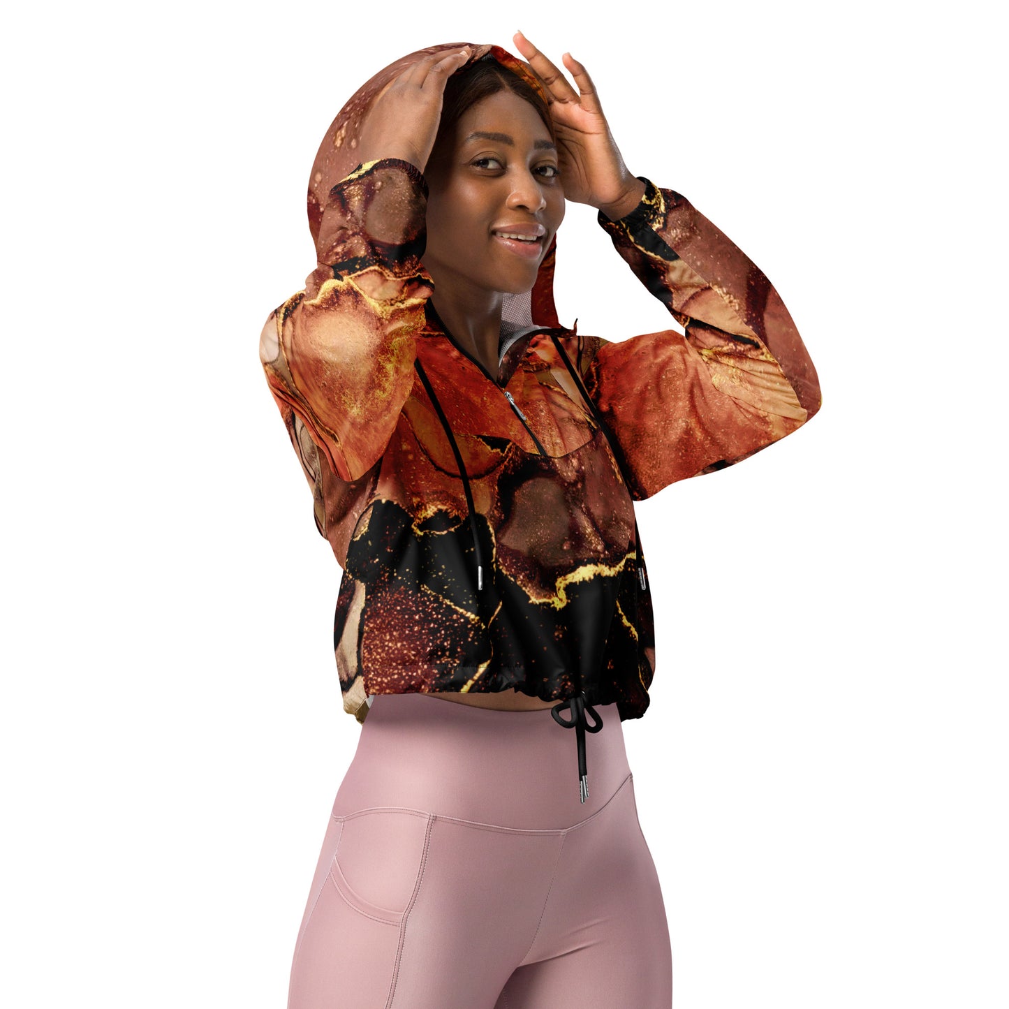 ROZE Women’s cropped windbreaker