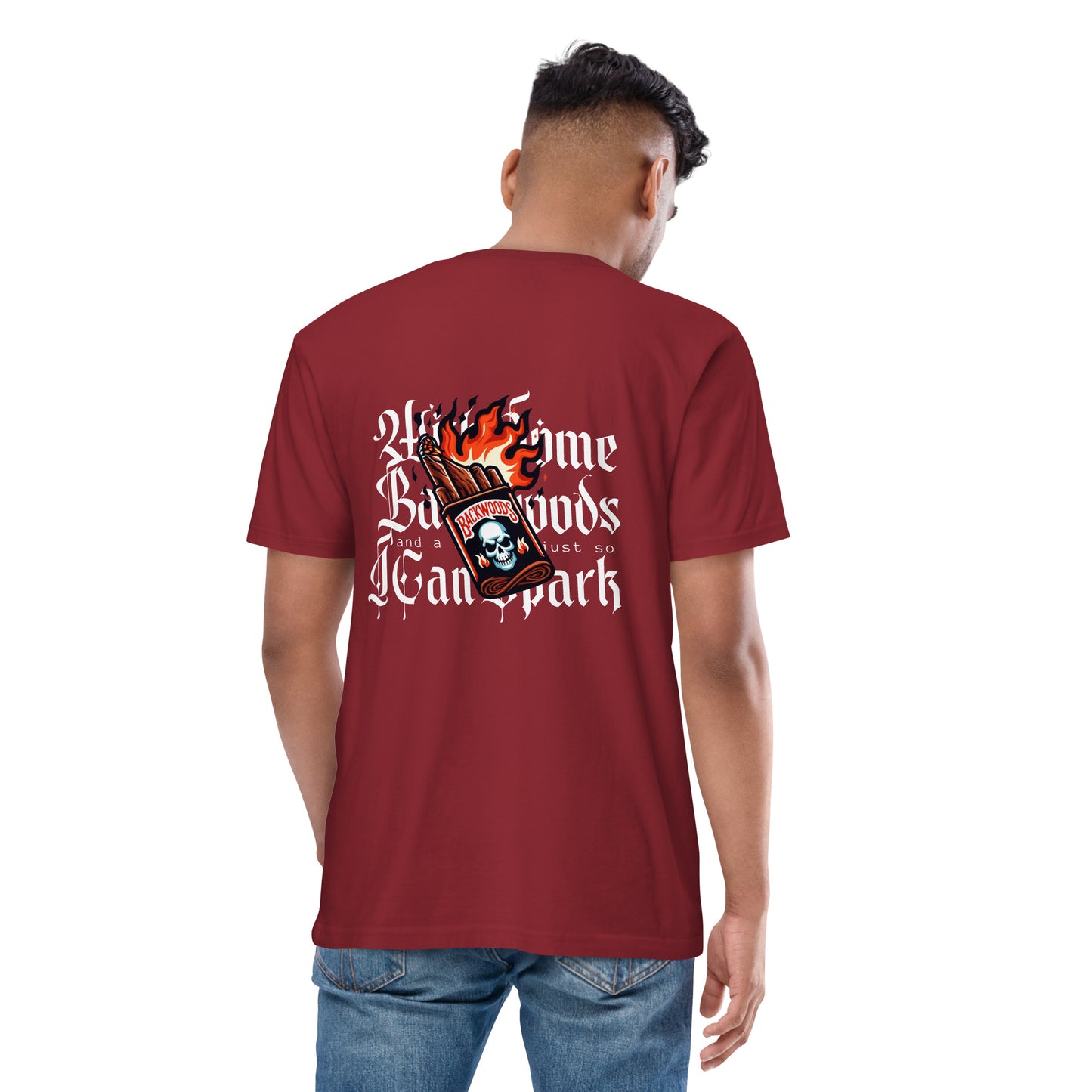 RED ROSES heavyweight tee