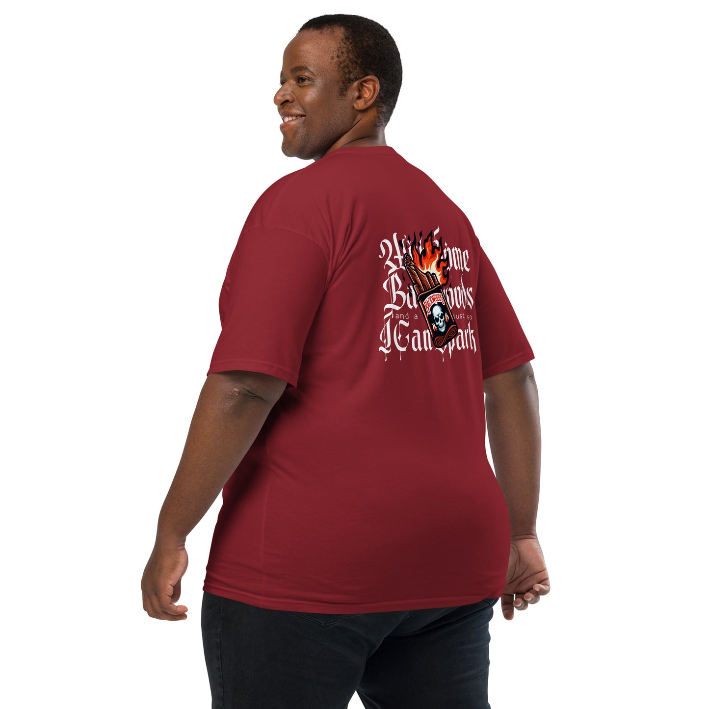 RED ROSES heavyweight tee