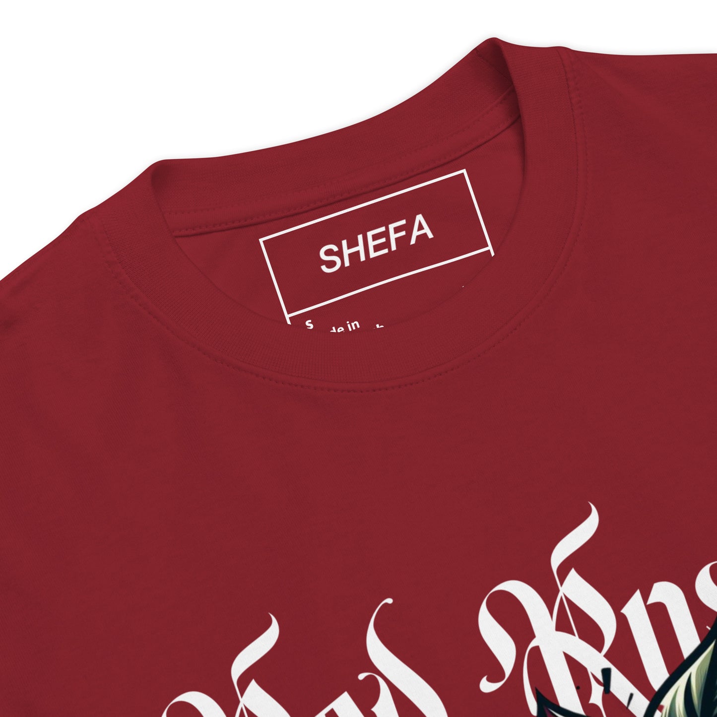 RED ROSES heavyweight tee