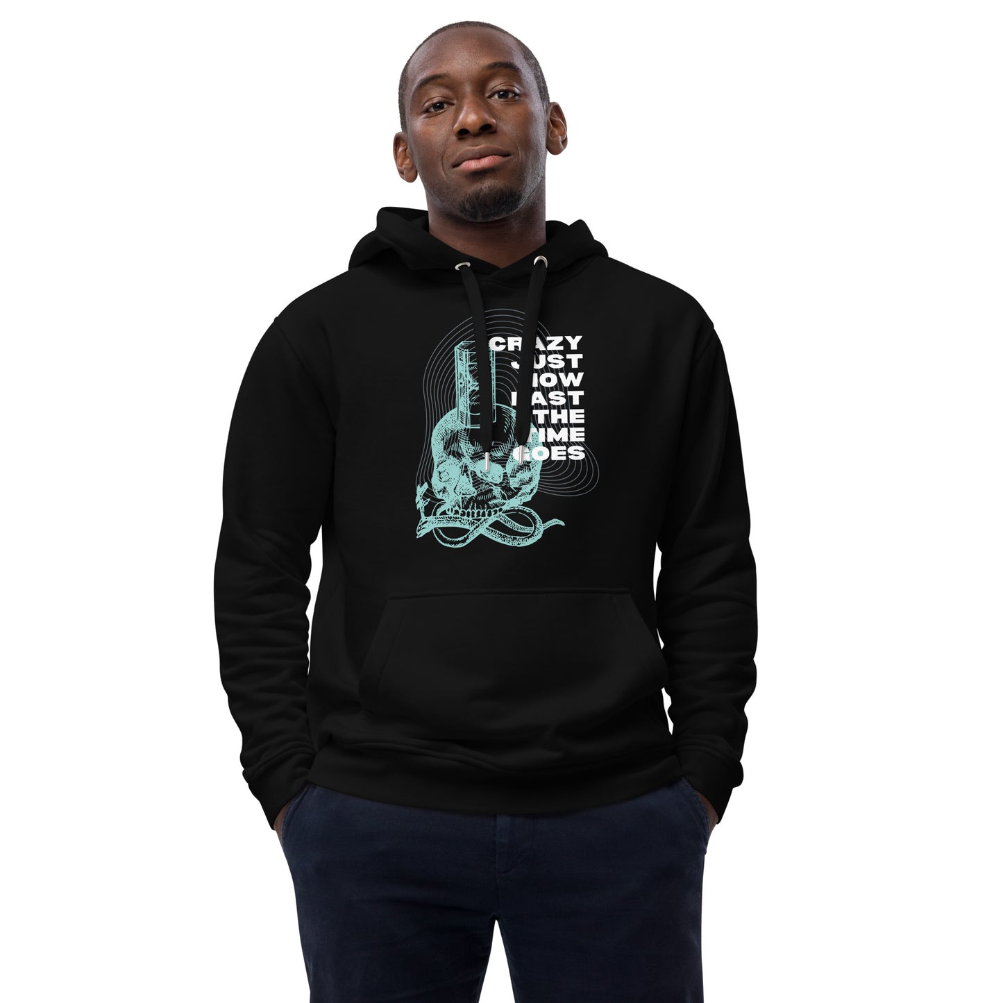 TIME GOES eco hoodie