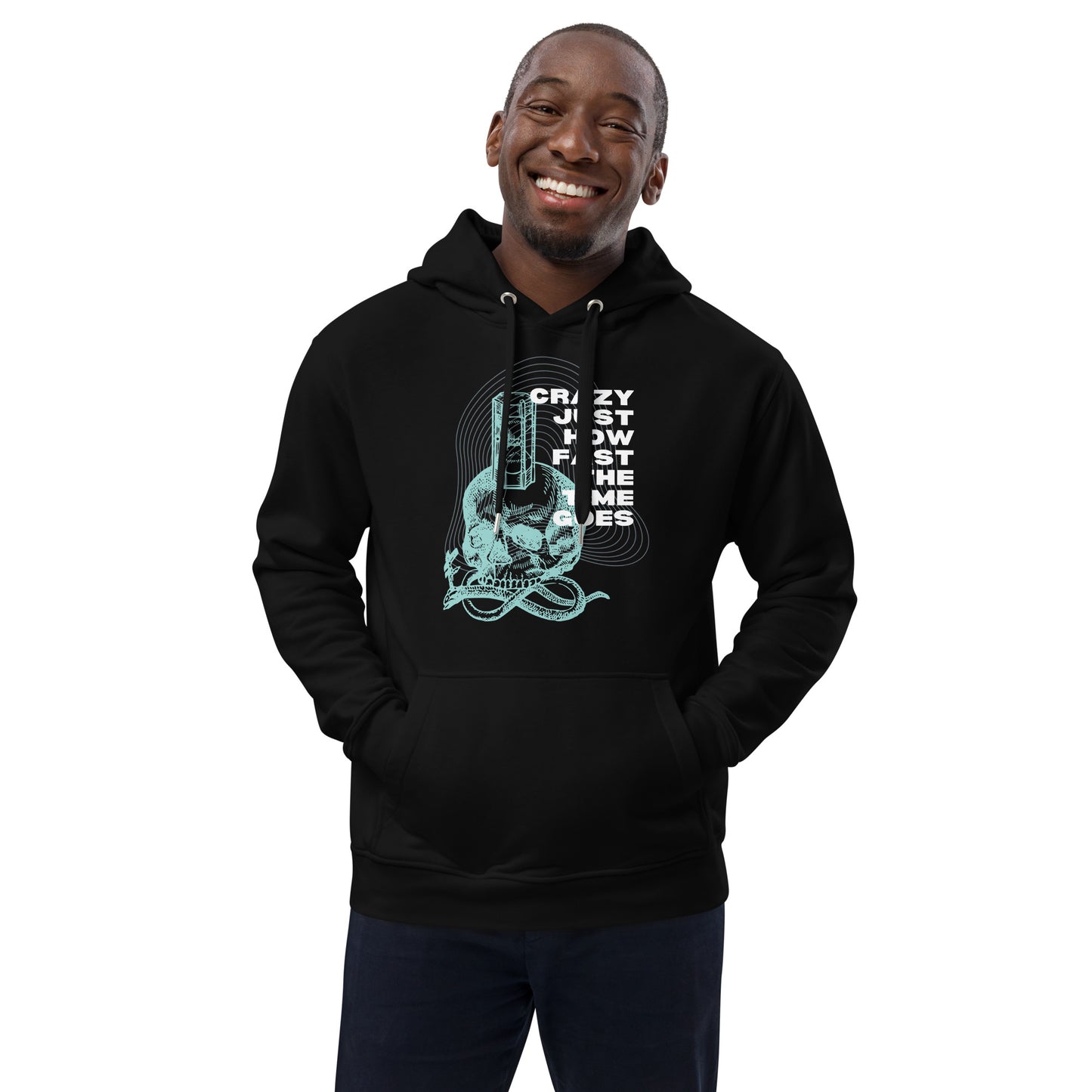 TIME GOES eco hoodie