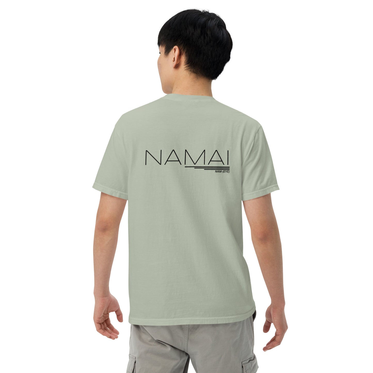BODY MIND SOUL heavyweight t-shirt (black details)