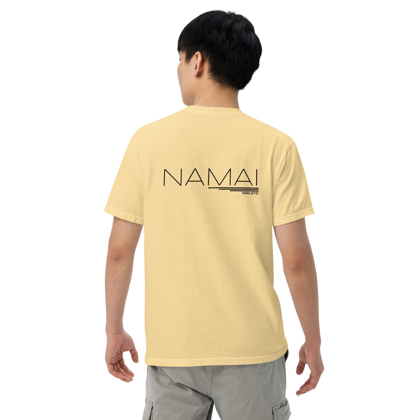 BODY MIND SOUL heavyweight t-shirt (black details)