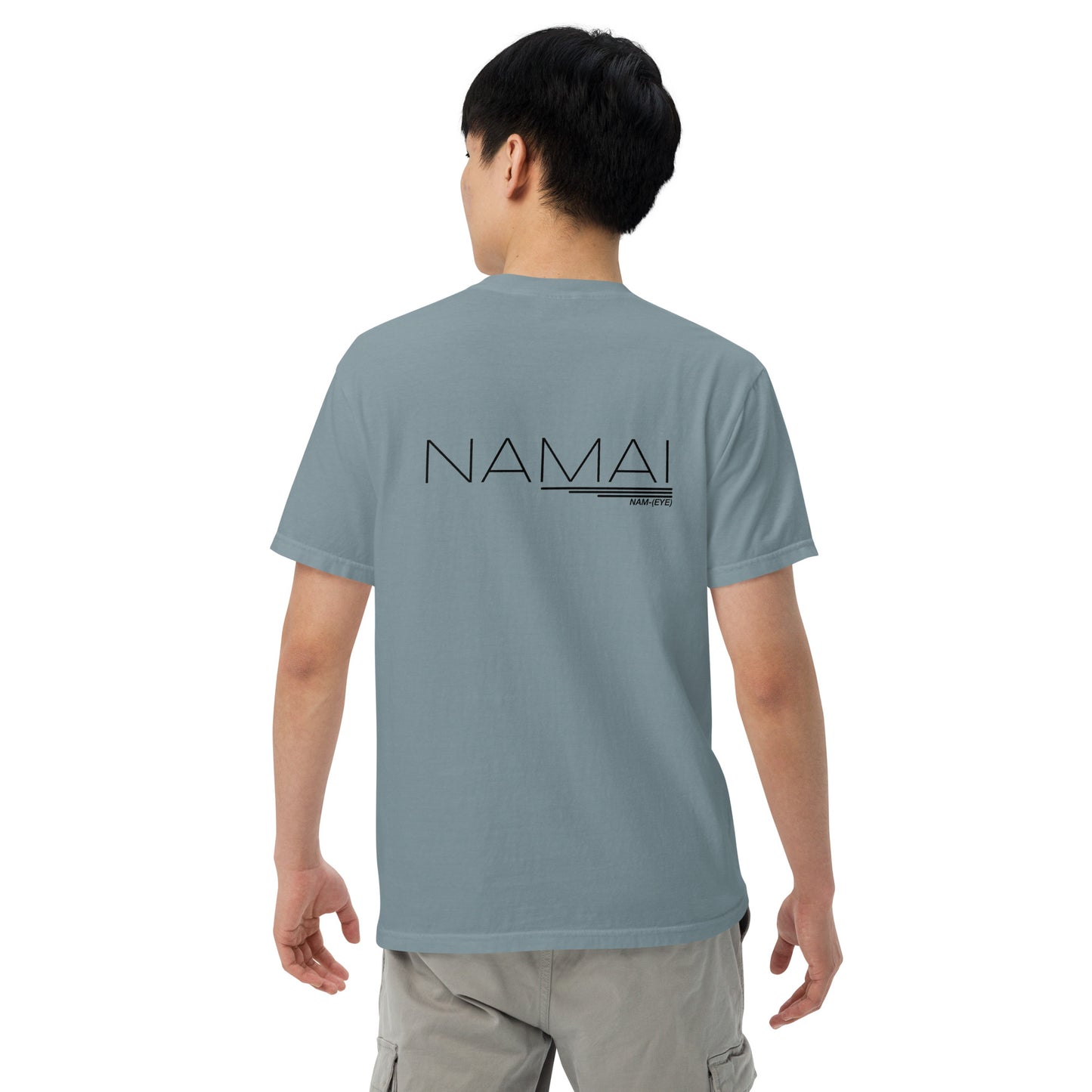 BODY MIND SOUL heavyweight t-shirt (black details)