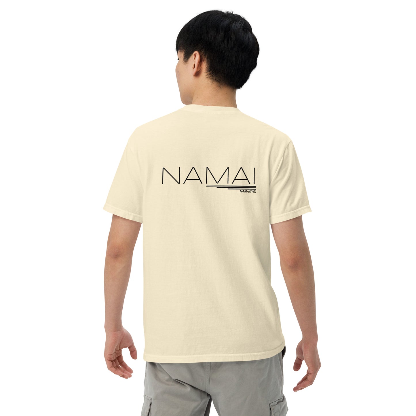 BODY MIND SOUL heavyweight t-shirt (black details)