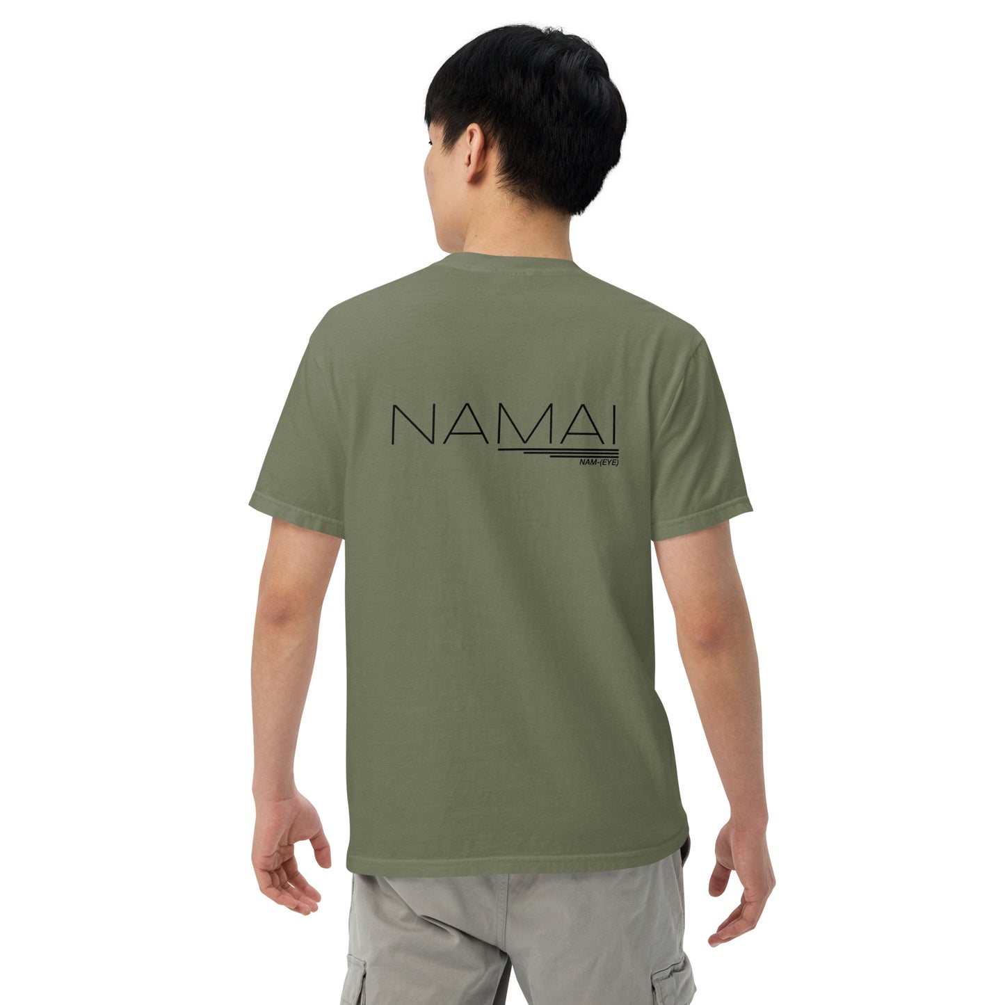 BODY MIND SOUL heavyweight t-shirt (black details)