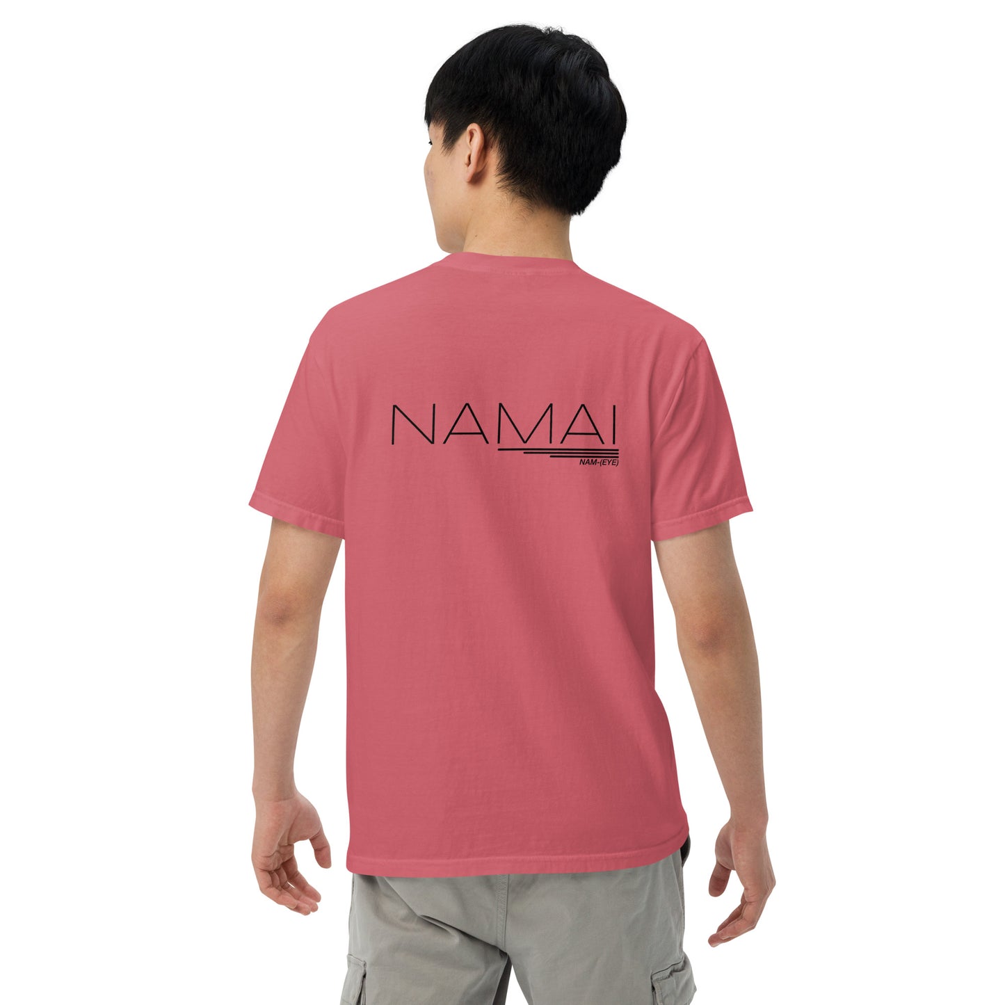 BODY MIND SOUL heavyweight t-shirt (black details)