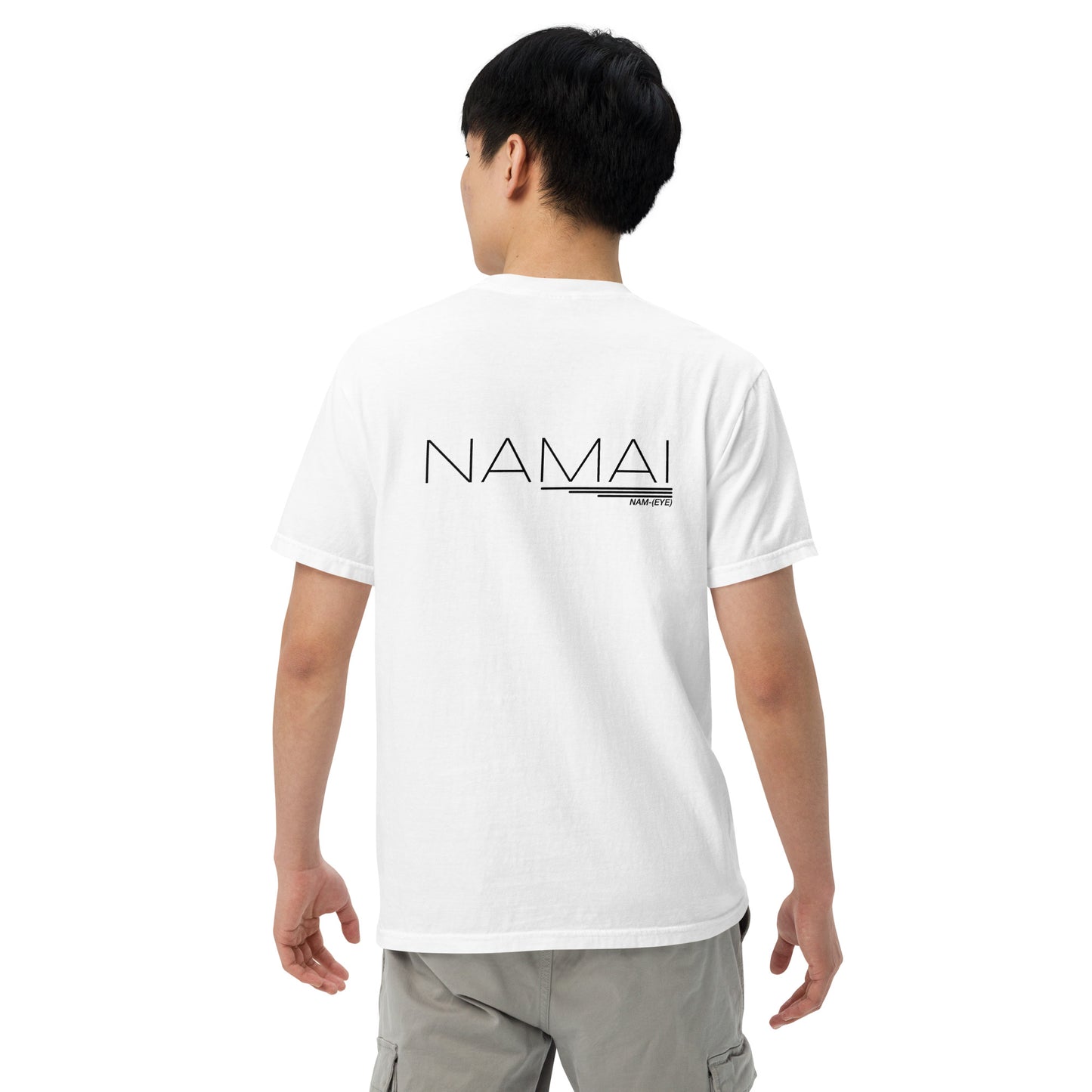 BODY MIND SOUL heavyweight t-shirt (black details)