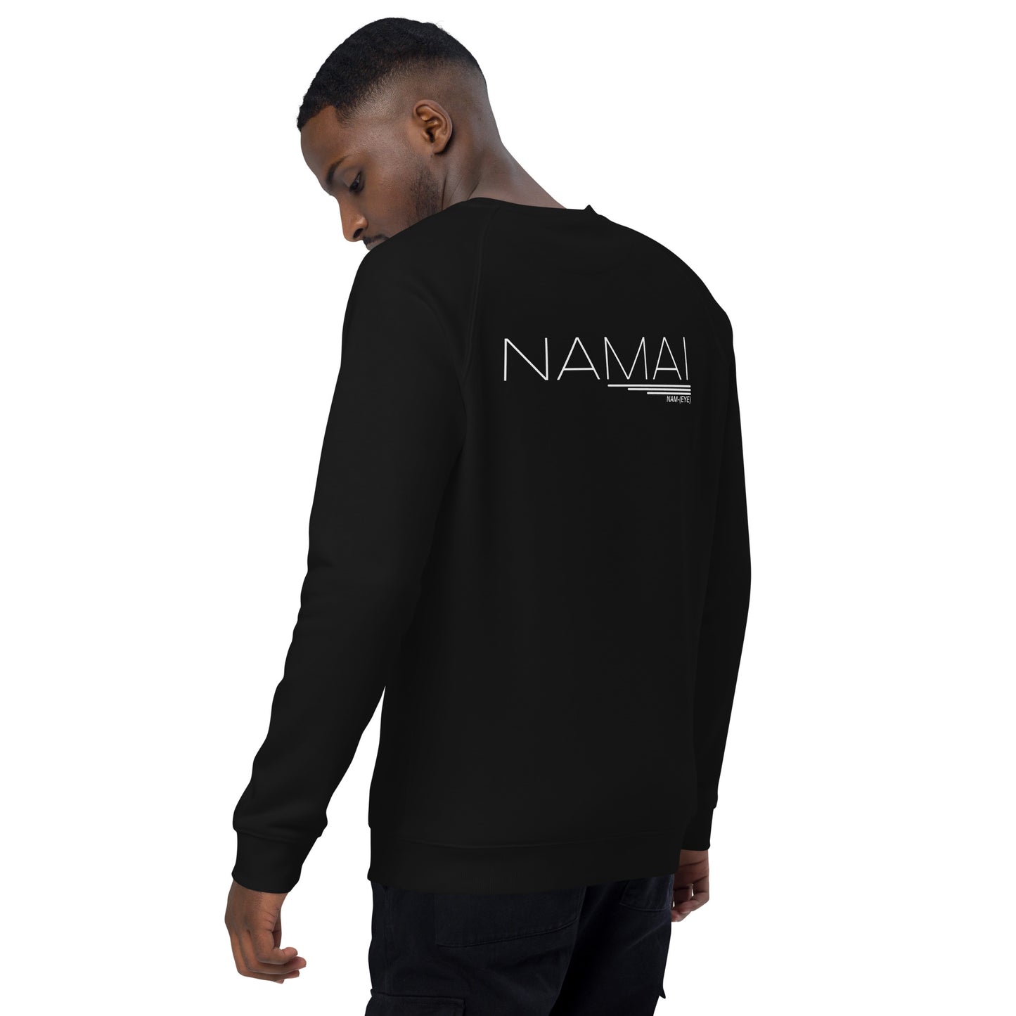 BODY MIND SOUL sweatshirt (white details)