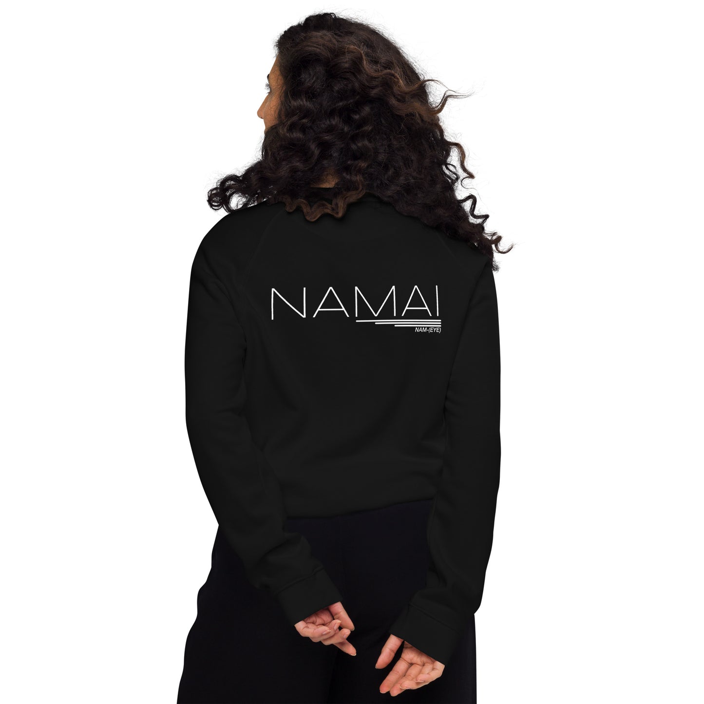 BODY MIND SOUL sweatshirt (white details)