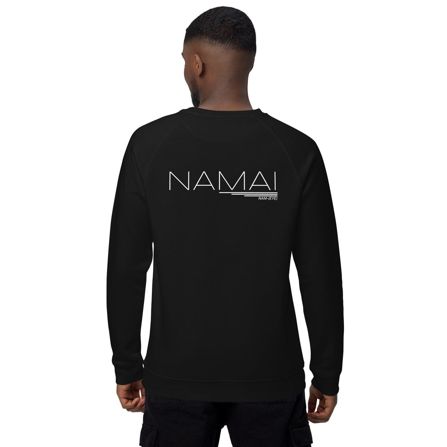 BODY MIND SOUL sweatshirt (white details)