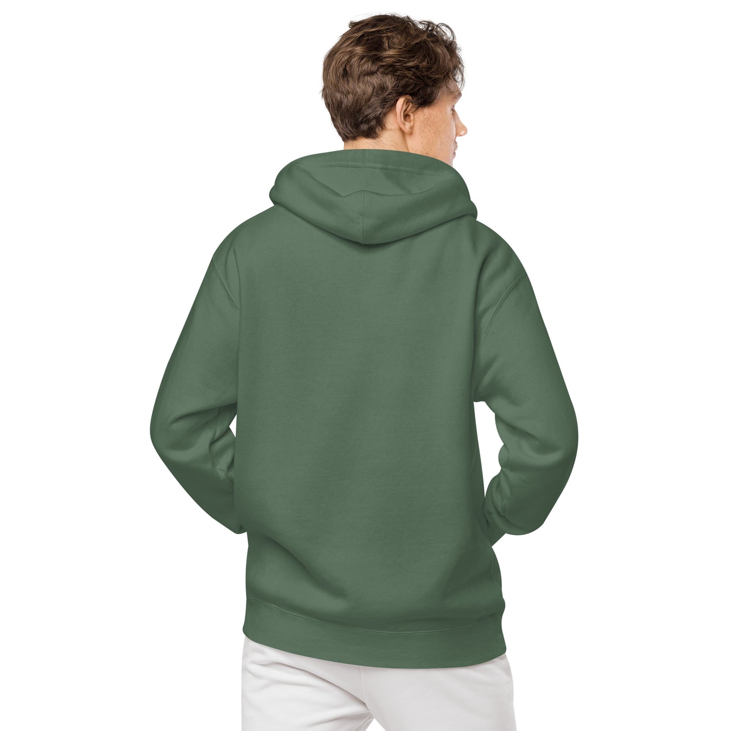 SHEFA pigment-dyed hoodie