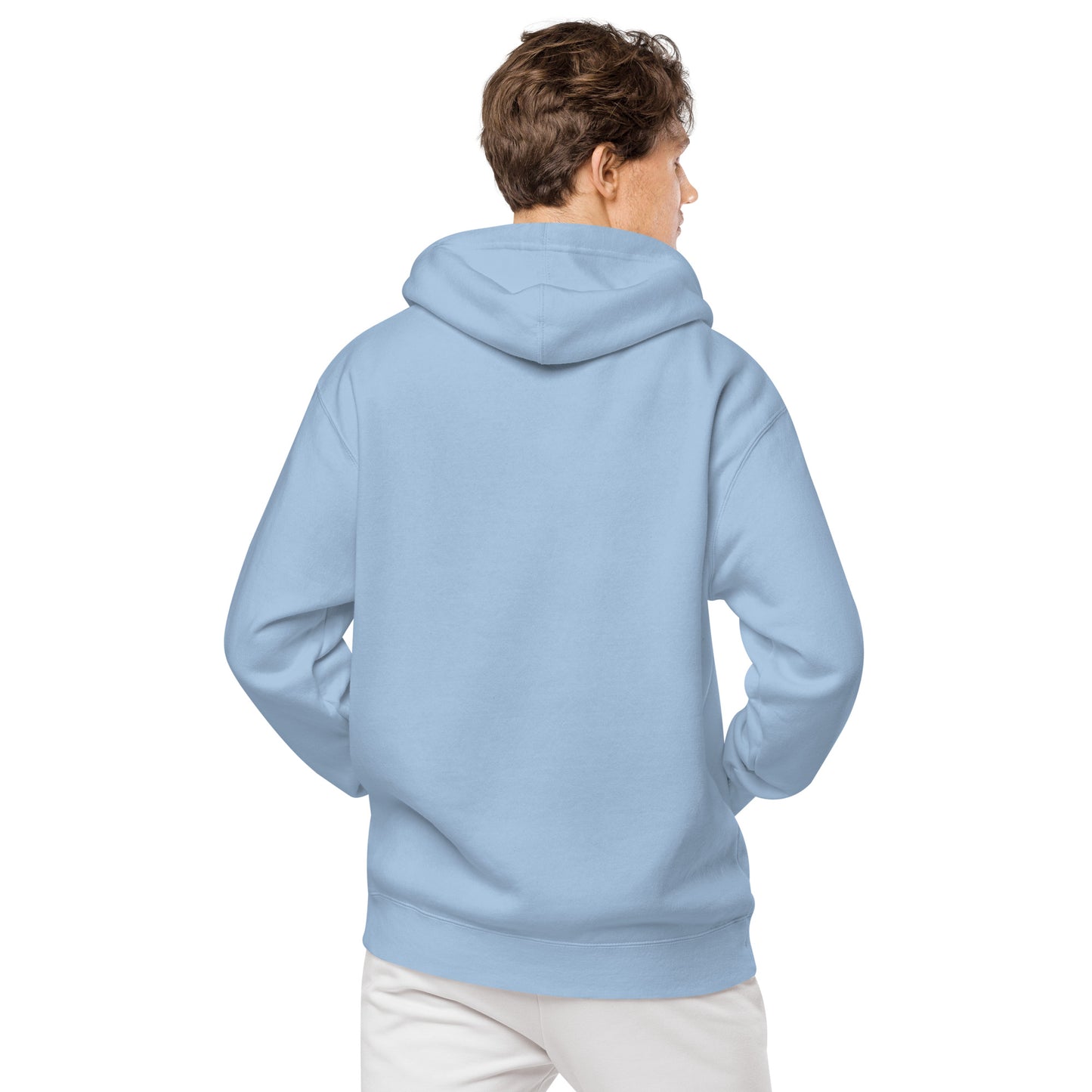 SHEFA pigment-dyed hoodie