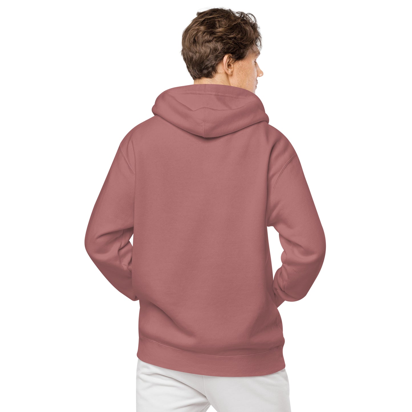 SHEFA pigment-dyed hoodie