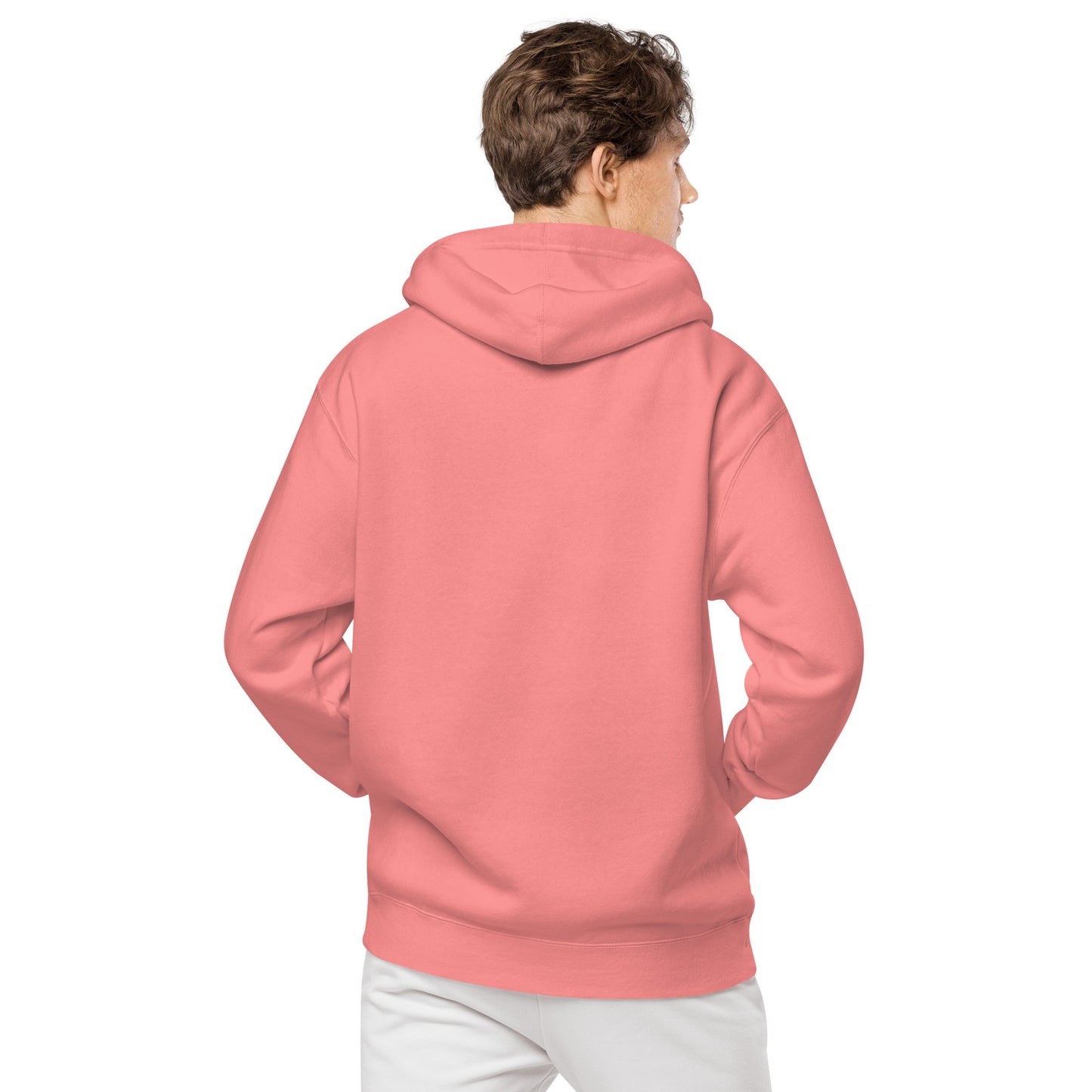 SHEFA pigment-dyed hoodie