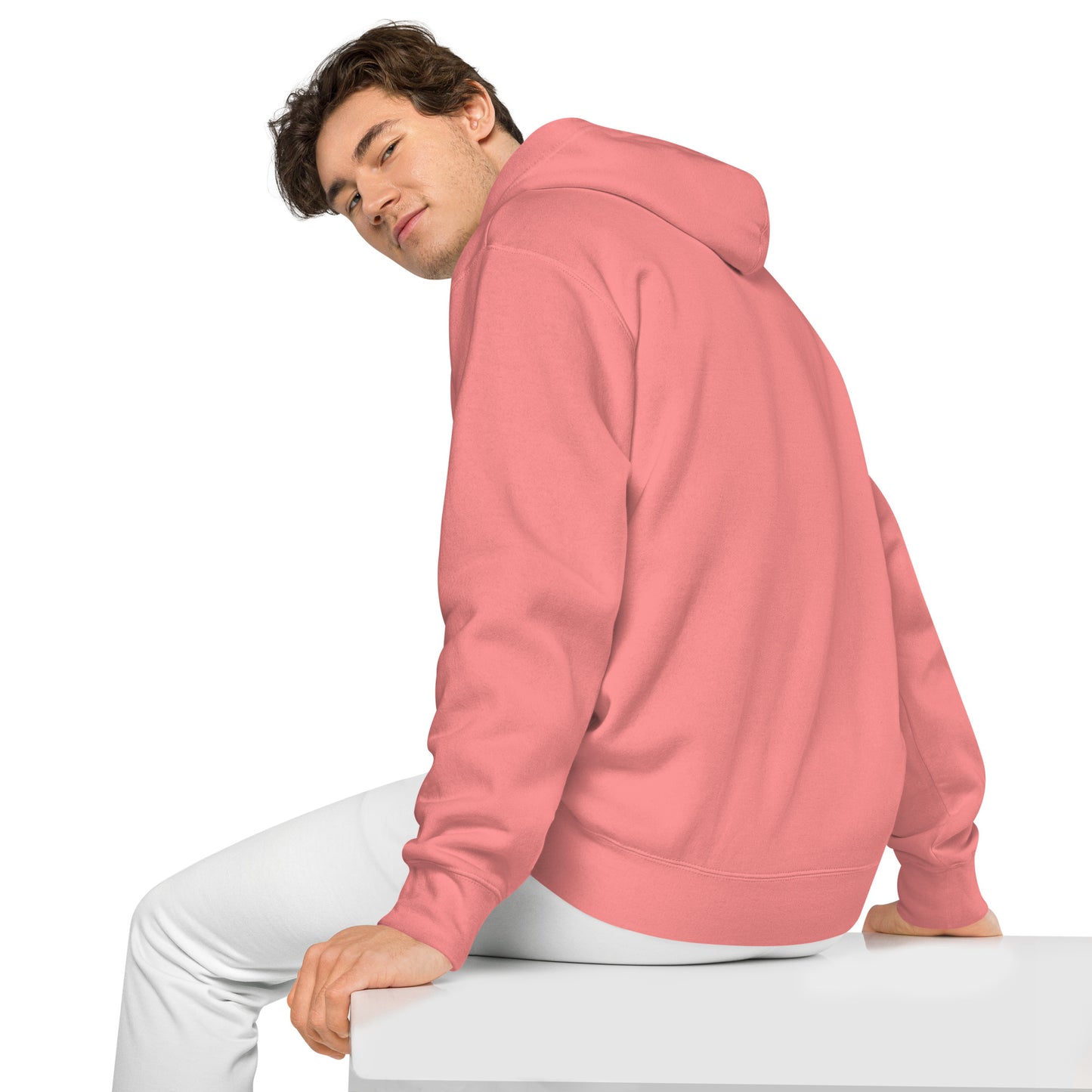 SHEFA pigment-dyed hoodie