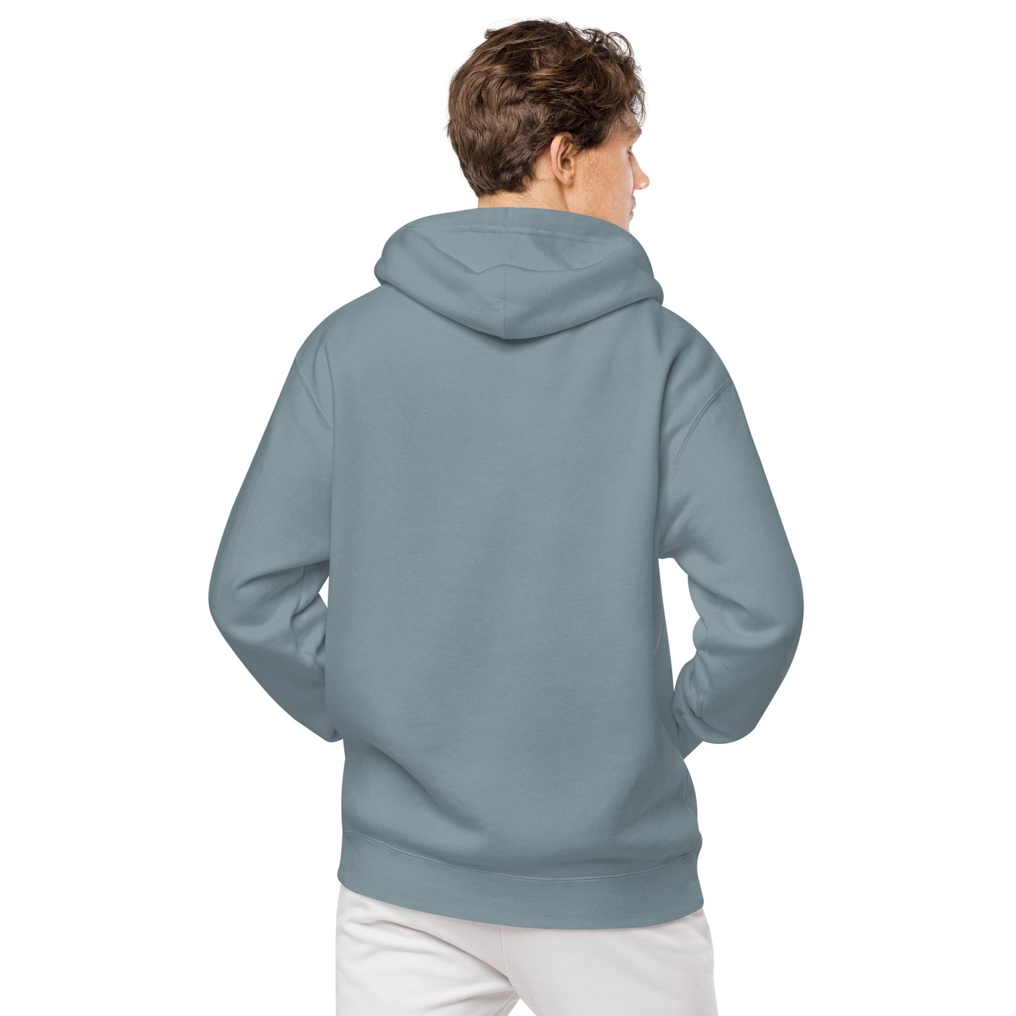 SHEFA pigment-dyed hoodie