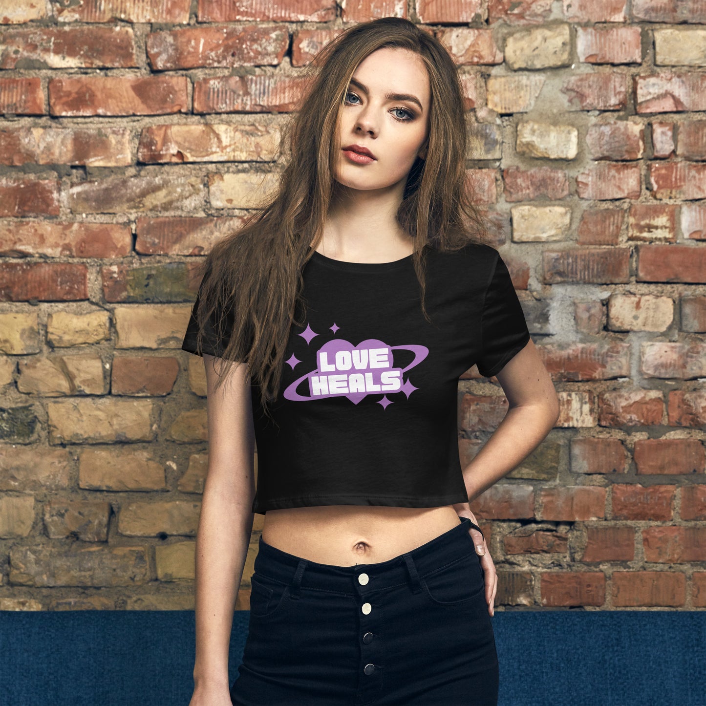 Love Heals Crop Tee