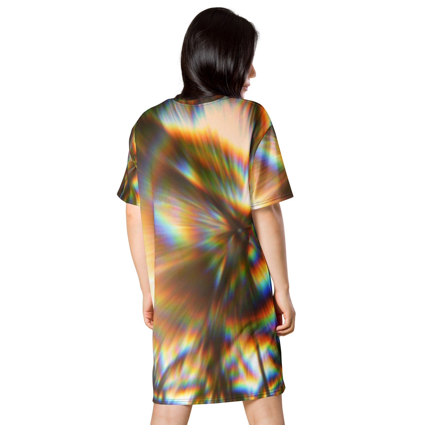 Palm Trip T-shirt dress