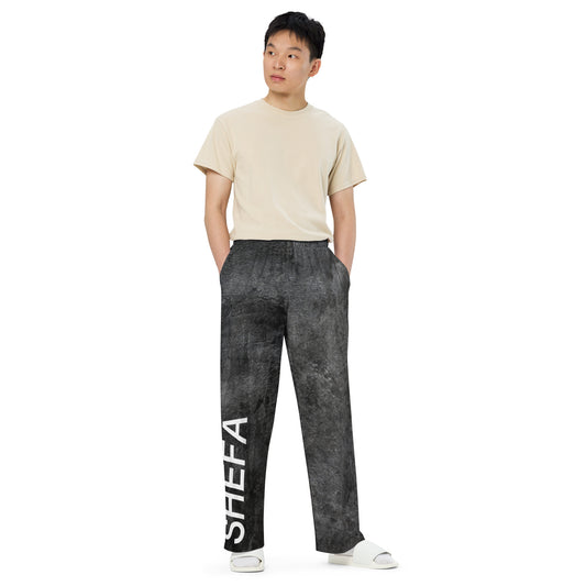 SHEFA EXCLUSIVE unisex wide-leg pants