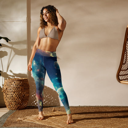 CELESTIAL DEEP All Over Print Yoga Leggings