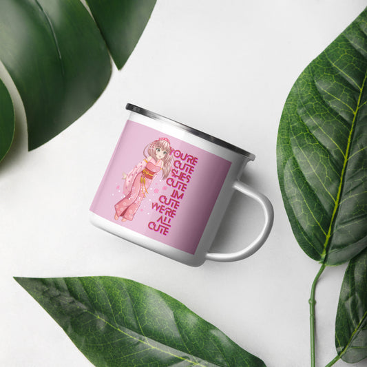 CUTE Enamel Mug