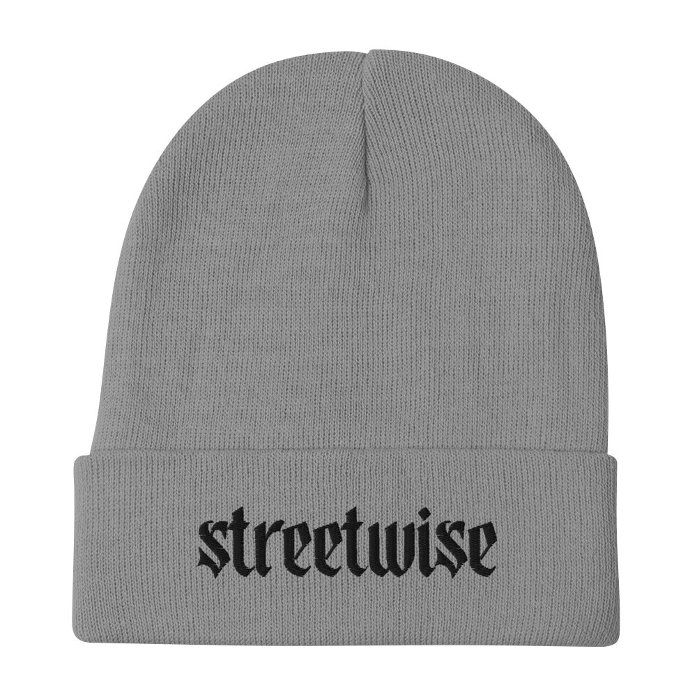 STREETWISE Embroidered Beanie