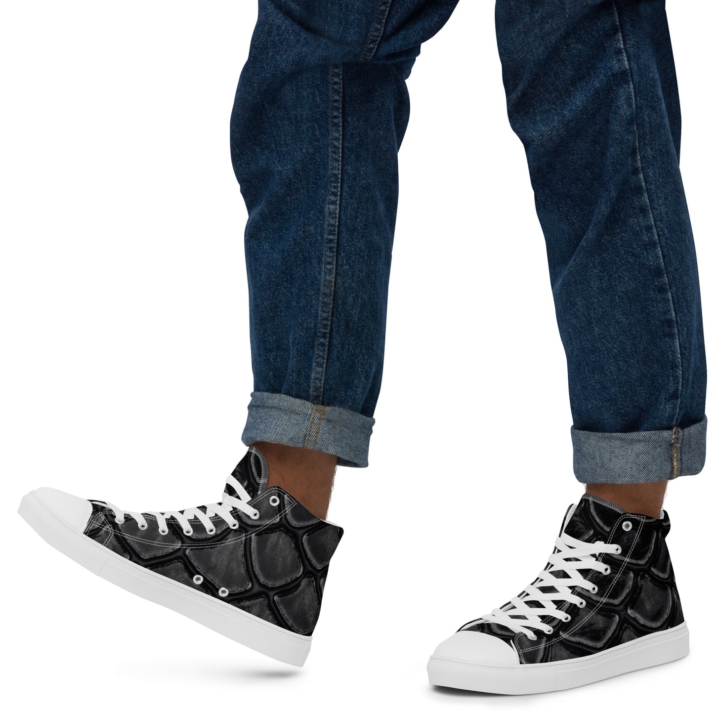 NAMAS Men’s high top canvas shoes