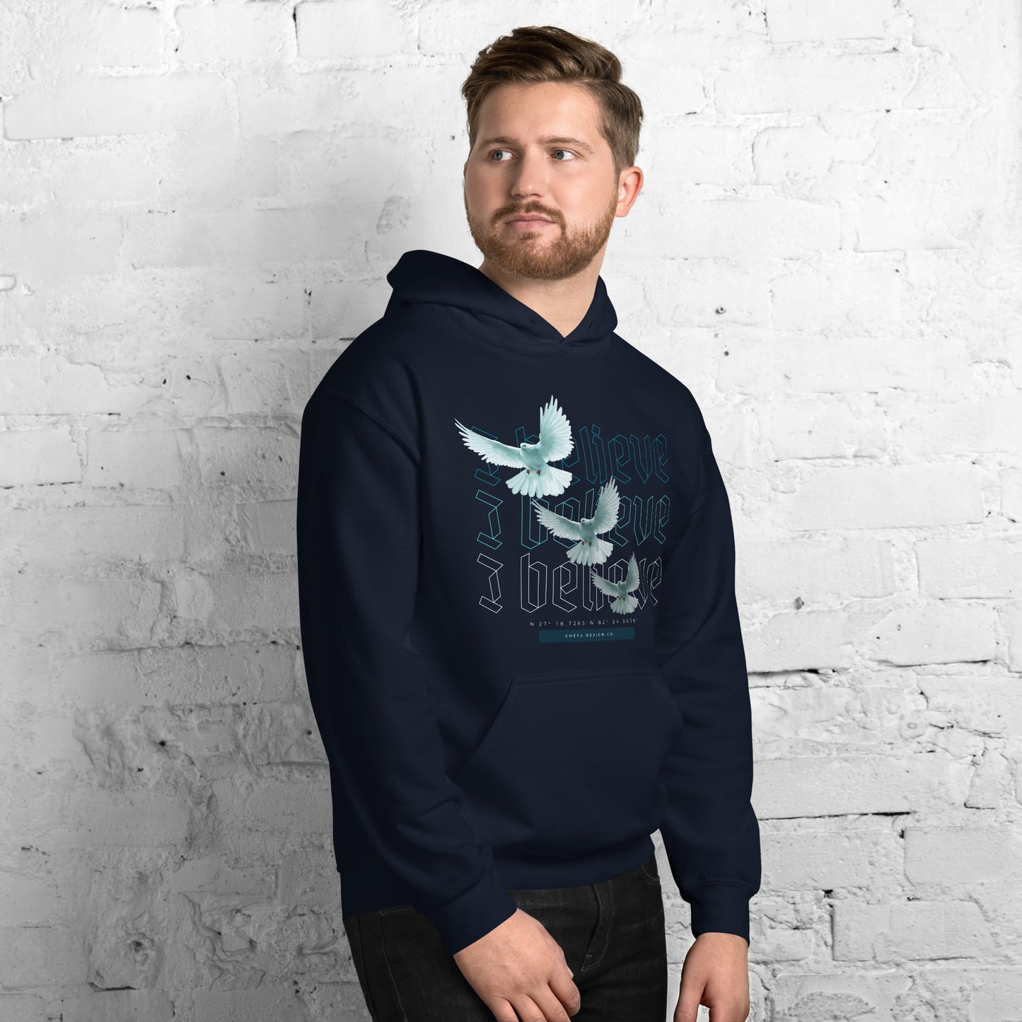 I BELIEVE unisex hoodie