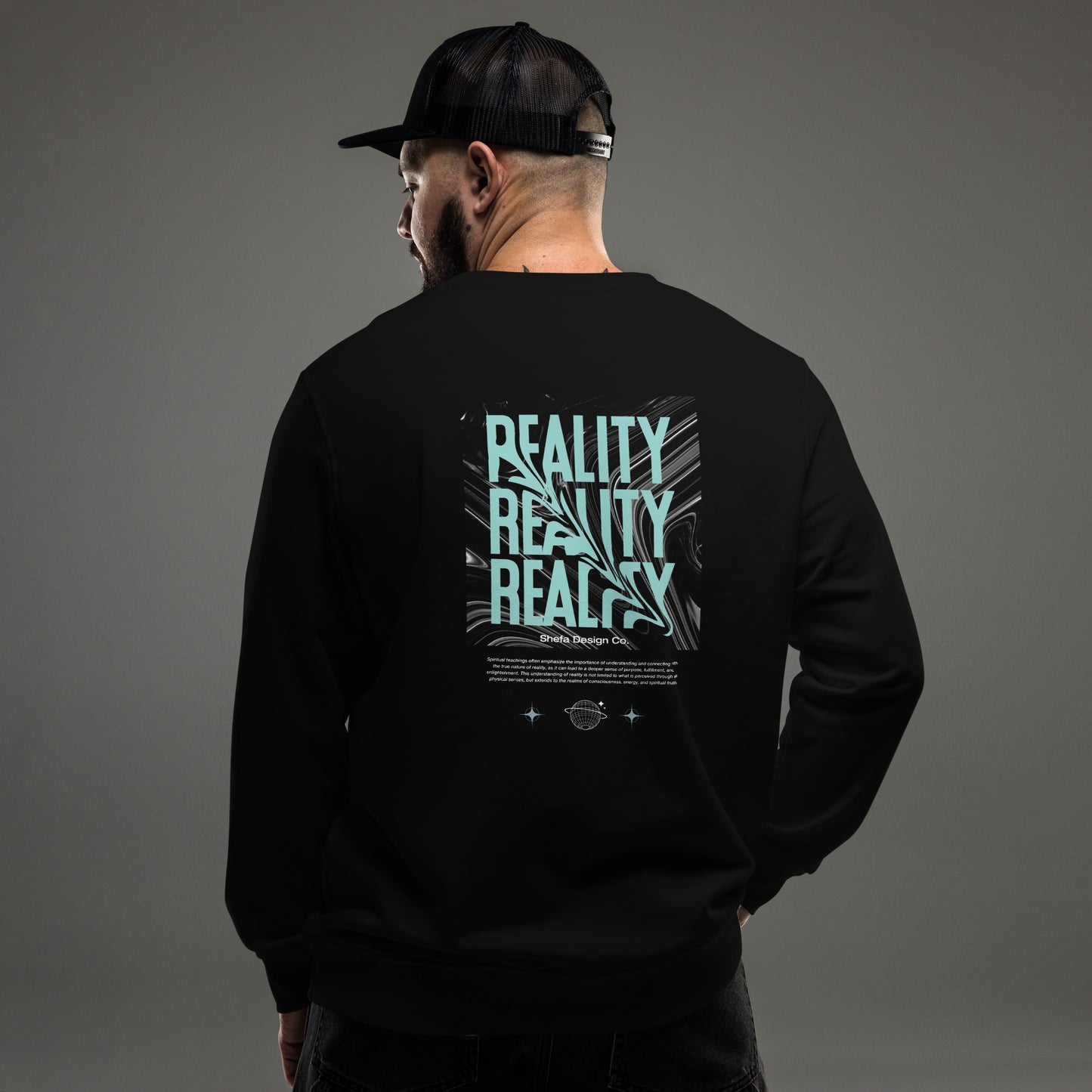 REALITY Unisex organic sweatshirt