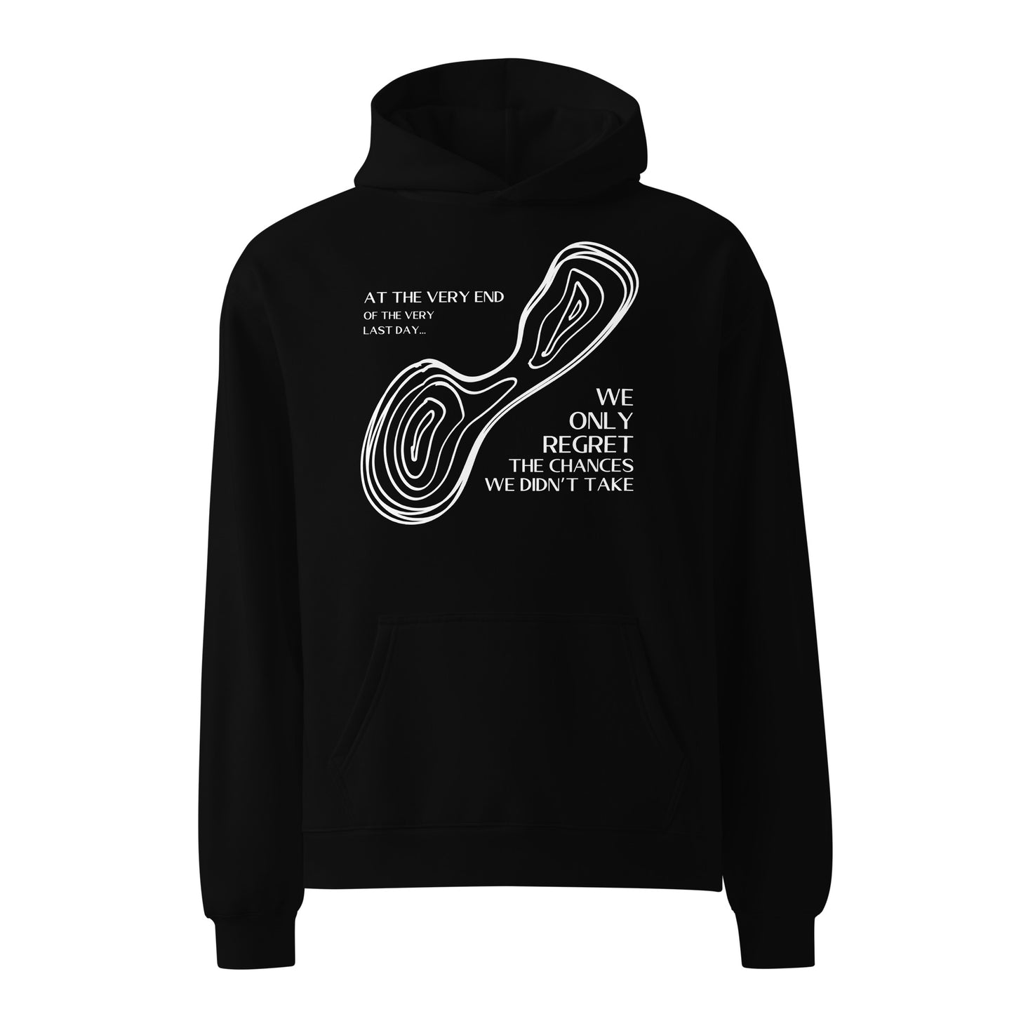 CHANCES Unisex oversized hoodie